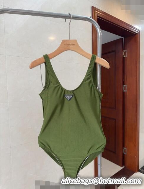 Low Price Prada Swimwear 050902 Green 2024