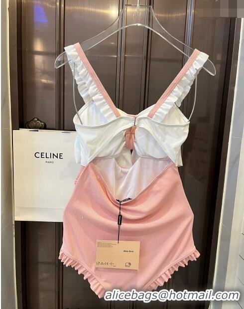 ​Free Shipping Miu Miu Swimwear with Bow 050902 Pink 2024