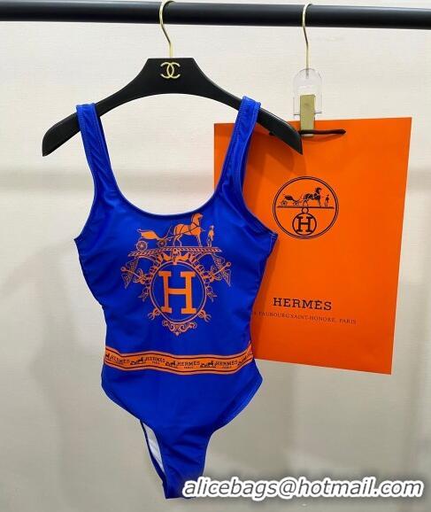 ​Grade Promotional Hermes Swimwear 050902 Blue 2024