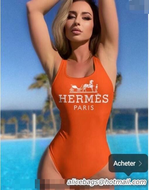 ​Famous Brand Hermes Swimwear 050902 Orange 2024