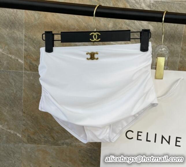 Luxurious Discount Celine Swimwear 050949 Blue/White 2024