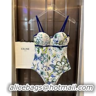 Market Sells Gucci Swimwear with Flora 0509 White/Blue/Green 2024