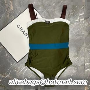 ​Buy New Cheap Prada Swimwear 051001 Green 2023