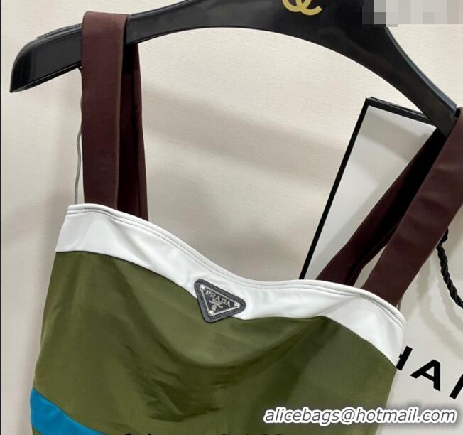 ​Buy New Cheap Prada Swimwear 051001 Green 2023