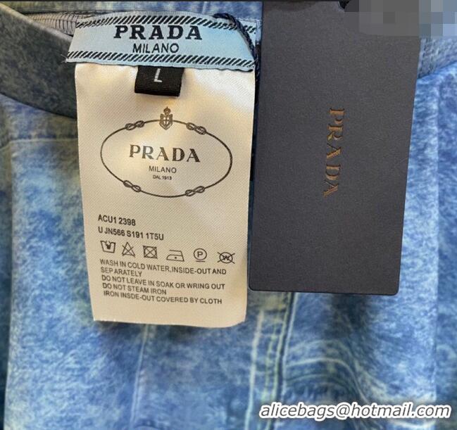 Traditional Discount Prada Swimwear 0509 Denim Blue 2024