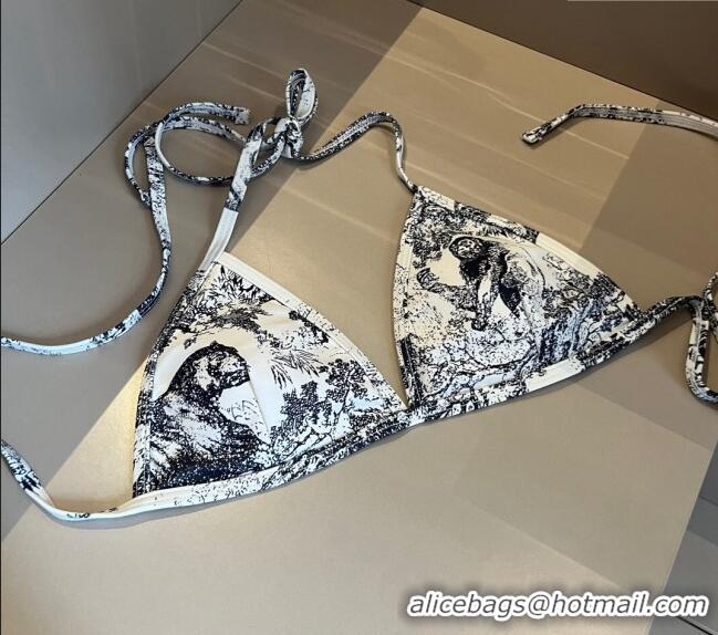 ​Buy Classic Cheap Dior Swimwear 050977 White/Black 2024