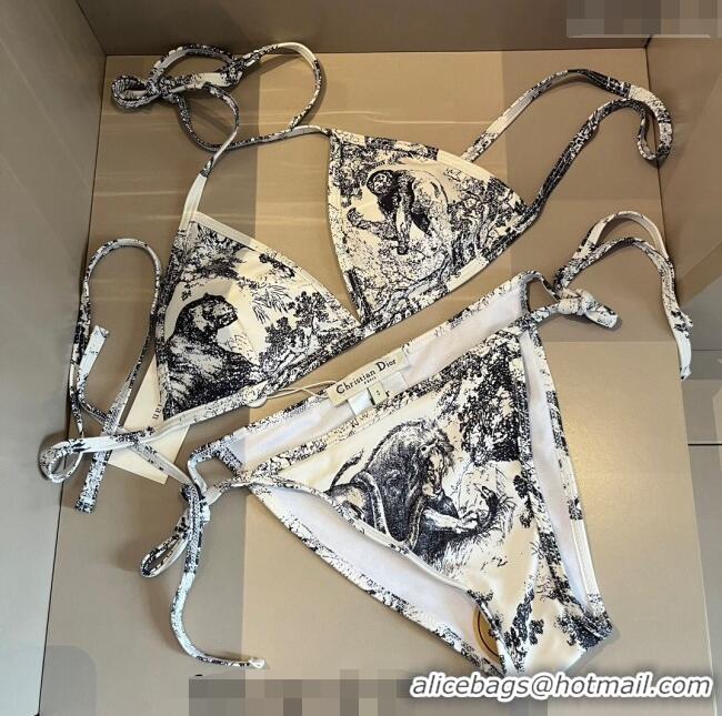 ​Buy Classic Cheap Dior Swimwear 050977 White/Black 2024