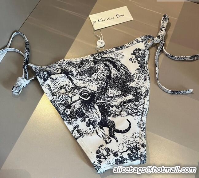 ​Buy Classic Cheap Dior Swimwear 050977 White/Black 2024