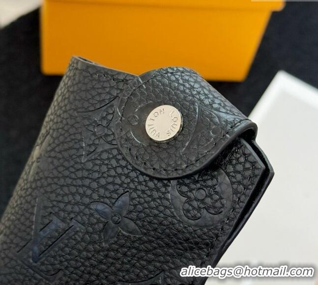 Best Price Louis Vuitton Woody LV Glass Pouch 0513 Black Monogram 2024