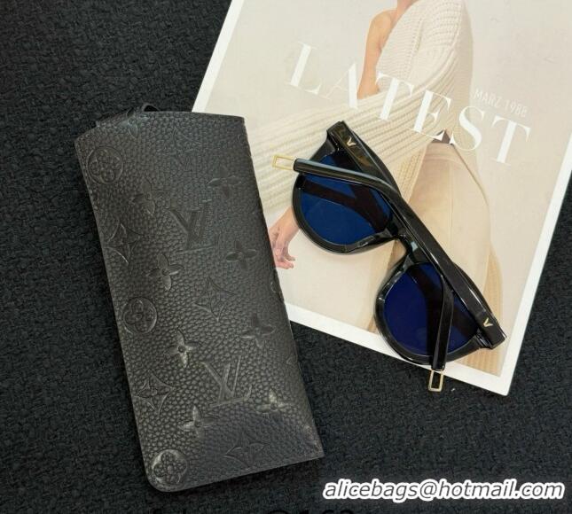 Best Price Louis Vuitton Woody LV Glass Pouch 0513 Black Monogram 2024