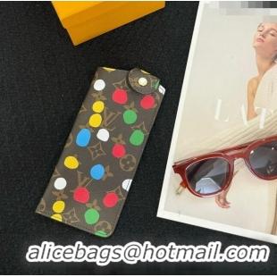 Buy Good Louis Vuitton Woody LV Glass Pouch Monogram with 0513 Dots Painting 2024