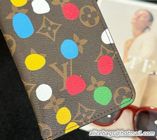 Buy Good Louis Vuitton Woody LV Glass Pouch Monogram with 0513 Dots Painting 2024