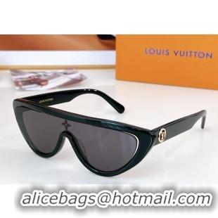 Cheapest Luxury Louis Vuitton Sunglasses Z179U Black 2024