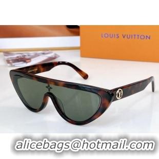 Fashion Show Collections Louis Vuitton Sunglasses Z179U Brown 2024