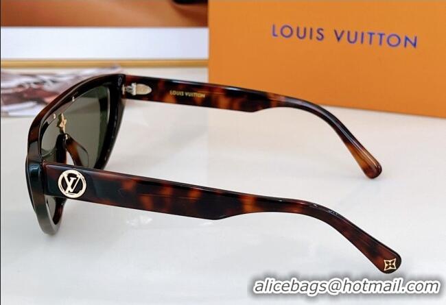 Fashion Show Collections Louis Vuitton Sunglasses Z179U Brown 2024