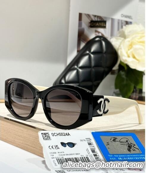 Cheap Wholesale Chanel Sunglasses CH5524 White 2024