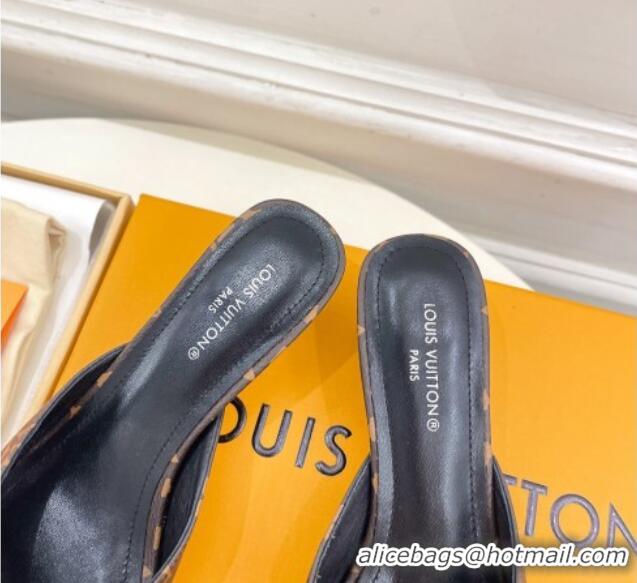 Unique Style Louis Vuitton Stellar Heel Mules 4cm in Monogram Canvas 0426148