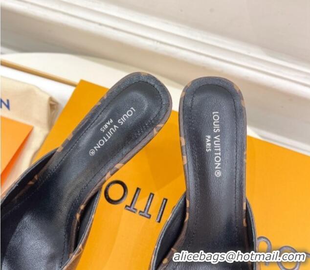 Lower Price Louis Vuitton Stellar Heel Mules 7cm in Monogram Canvas 426155