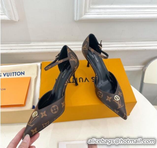 Popular Style Louis Vuitton Stellar Mary Janes Pumps 7cm in Monogram Canvas 426161