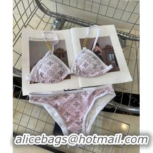 Unique Discount Louis Vuitton Swimwear 050905 Pink/White 2024