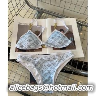 Super Quality Louis Vuitton Swimwear 050905 Light Blue 2024