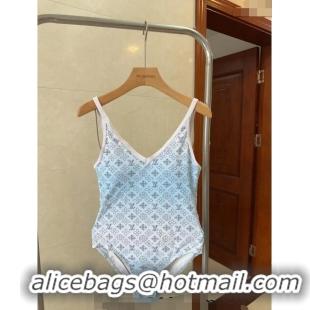 Reasonable Price Louis Vuitton Swimwear 050906 Light Blue 2024