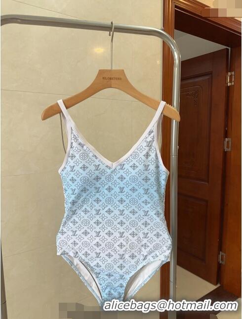 Reasonable Price Louis Vuitton Swimwear 050906 Light Blue 2024