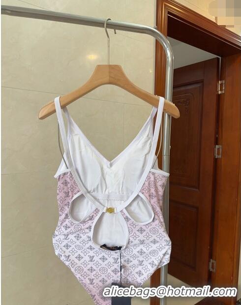 Buy Fashionable Louis Vuitton Swimwear 050906 Pink/White 2024