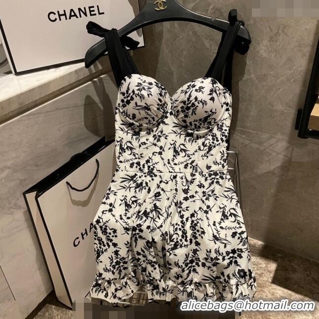 ​Good Product Chanel Swimwear with Bow 0509 Light Beige 2024