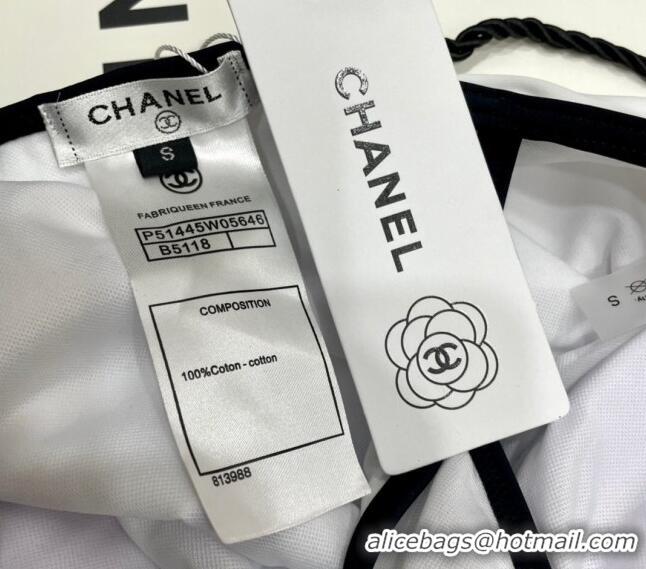 Reasonable Price Chanel Swimwear with 050990 Bow White 2024