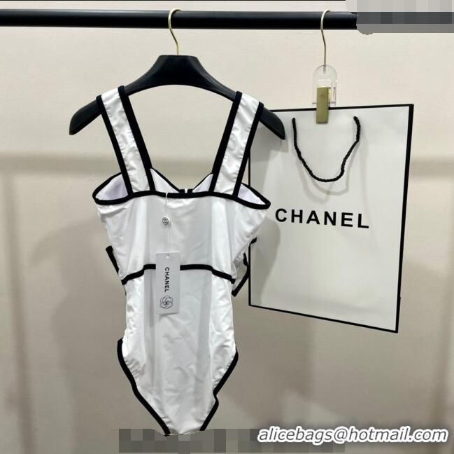 Reasonable Price Chanel Swimwear with 050990 Bow White 2024