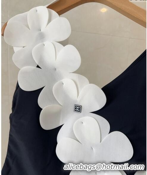 ​Super Quality Chanel Swimwear with 050990 White Bloom Black 2024