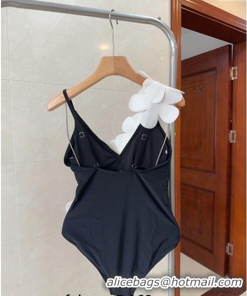 ​Super Quality Chanel Swimwear with 050990 White Bloom Black 2024