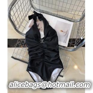 Well Crafted Chanel Swimwear 050926 Black 2024