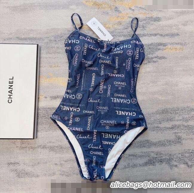 ​Top Quality Chanel Swimwear 050927 Denim Blue 2024