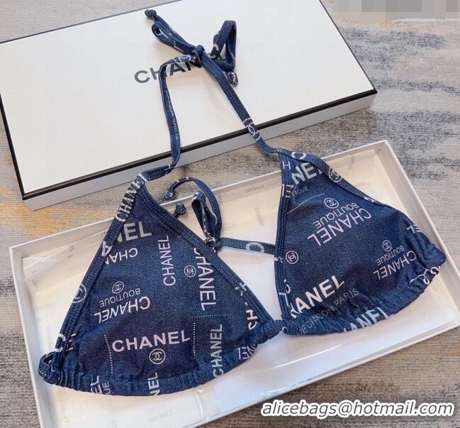 Promotional Chanel Swimwear 050928 Denim Blue 2024