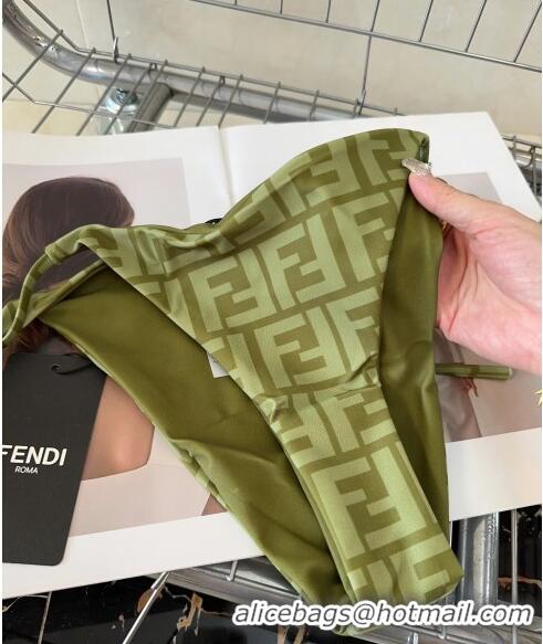 ​Affordable Price Fendi Swimwear 050930 Green 2024