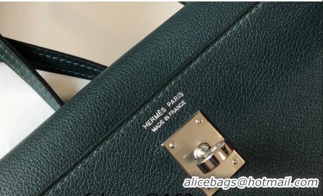 Discount Hermes Kelly Danse Bag 22cm in Evercolor Leather H1501 Weimaraner Beige (Half Handmade)