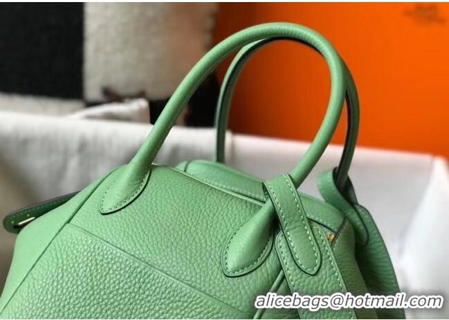 New Style Hermes Lindy 30cm Bag In Togo Calfskin Leather H2903 Green