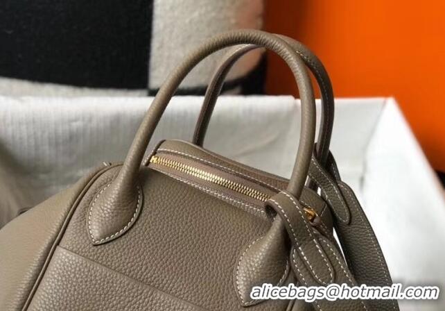 Top Design Hermes Lindy 30cm Bag In Togo Calfskin Leather H2903 Etoupe Grey