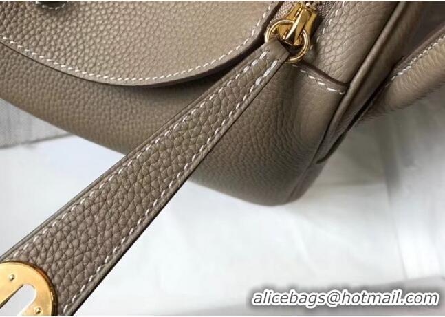 Low Price Hermes Lindy 30cm Bag In Togo Calfskin Leather H2903 Dove Gray