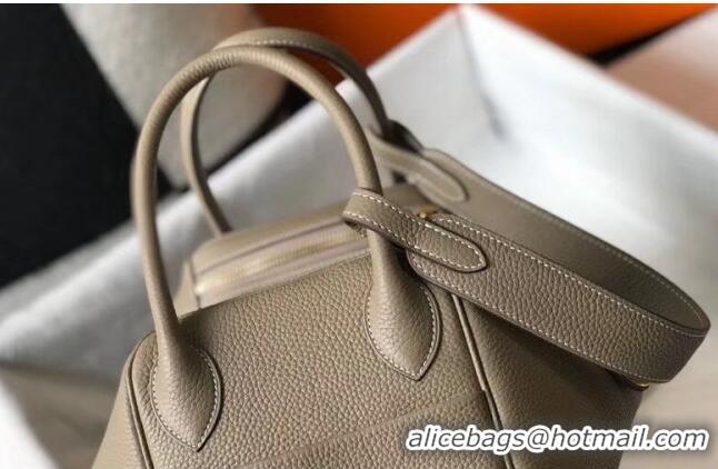 Low Price Hermes Lindy 30cm Bag In Togo Calfskin Leather H2903 Dove Gray