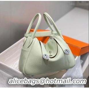 Reasonable Price Hermes Lindy Bag 26cm in Togo Calfskin H7100 Bubble Green