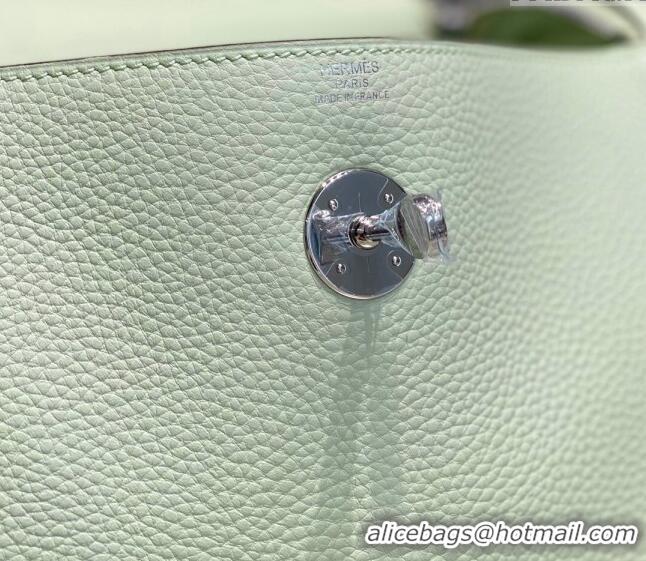 Reasonable Price Hermes Lindy Bag 26cm in Togo Calfskin H7100 Bubble Green