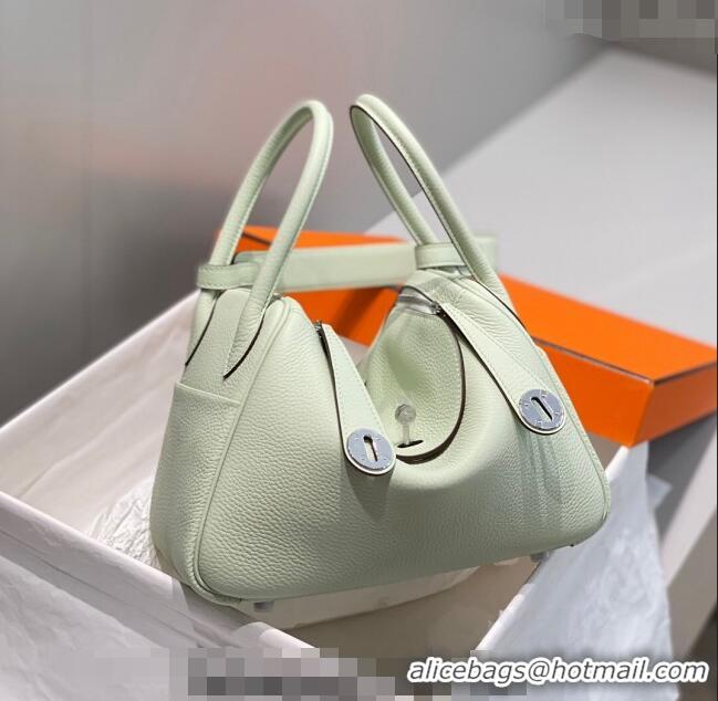 Reasonable Price Hermes Lindy Bag 26cm in Togo Calfskin H7100 Bubble Green