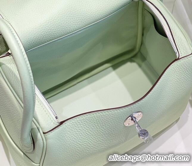 Reasonable Price Hermes Lindy Bag 26cm in Togo Calfskin H7100 Bubble Green