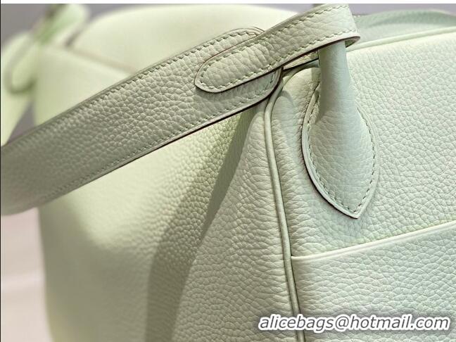 Reasonable Price Hermes Lindy Bag 26cm in Togo Calfskin H7100 Bubble Green