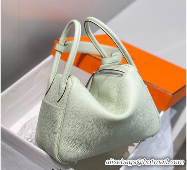 Reasonable Price Hermes Lindy Bag 26cm in Togo Calfskin H7100 Bubble Green