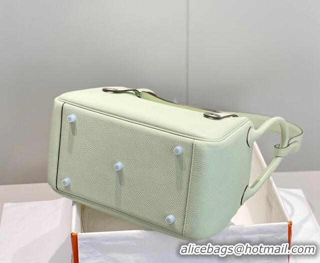 Promotional Hermes Lindy Bag 30cm in Togo Calfskin H7101 Bubble Green