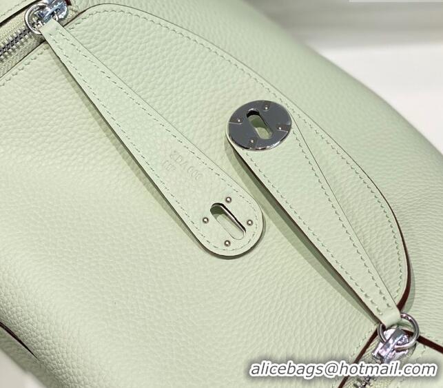 Promotional Hermes Lindy Bag 30cm in Togo Calfskin H7101 Bubble Green